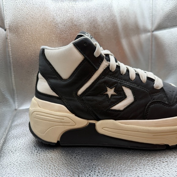 Size M8/W9.5 Converse Weapon CX Mid Black White Unisex Athletic Shoes 171556C main image 6